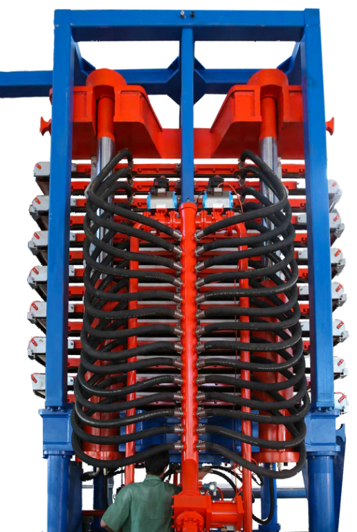 vertical filter press