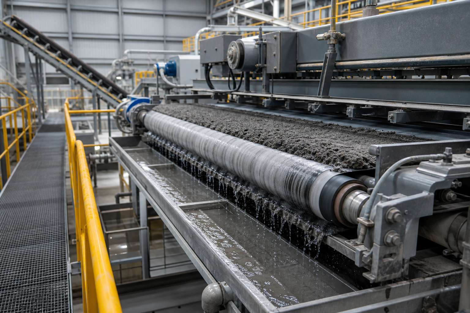 Belt Filter for Tailings Dewatering